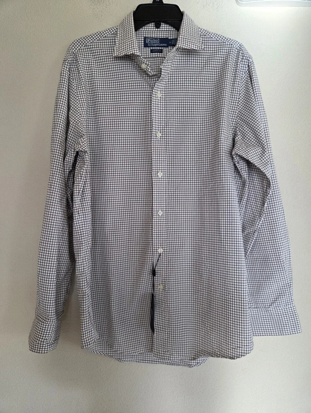 Polo Ralph Lauren Men's Classic Brown Plaid Twill Sport Shirt Size Medium NWT